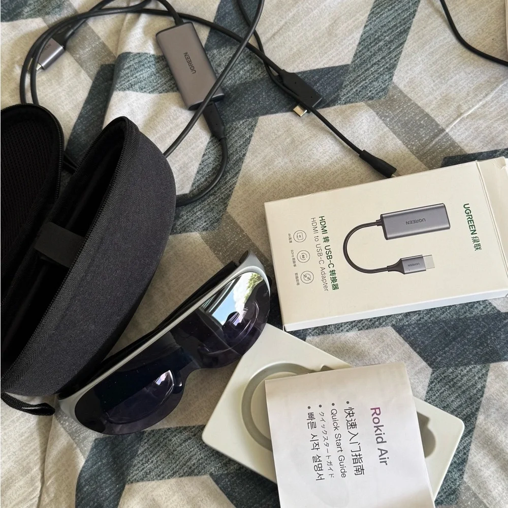 Virtual reality glasses